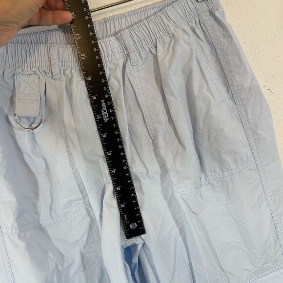 Wild Fable ladies cargo wide leg utility pants blue small cotton y2k style 90s - Picture 2 of 13